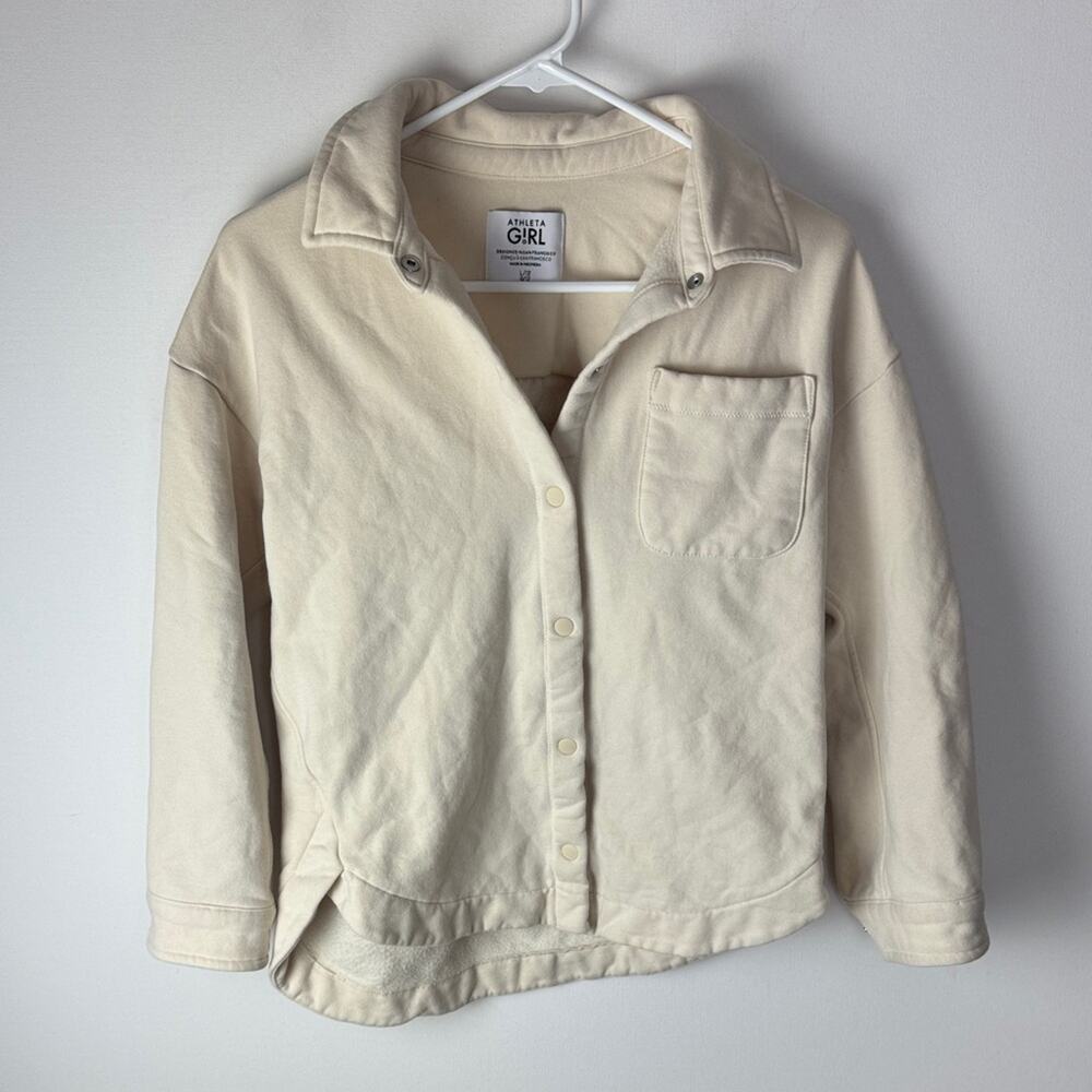 Athleta Girl Shirt Jacket - Girls Large